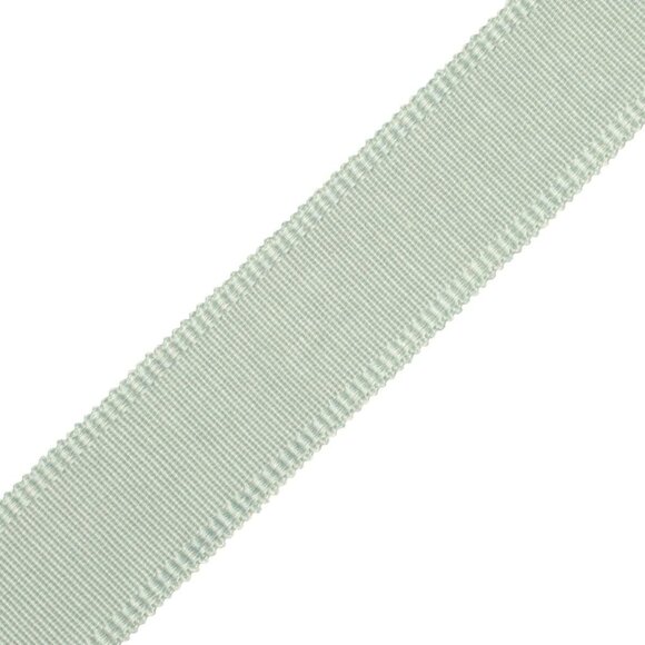 Samuel & Sons 2 + 2.1 Yard Turquoise Mist 1.5" Cambridge Strie Braid Trimming - Picture 1 of 11